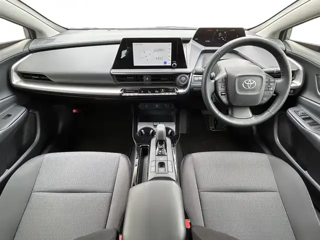 トヨタ プリウス U 茨城県 2023(令5)年 3.4万km グレー 純正ナビ/フルセグTV/Bluetooth接続/全方位カメラ/前後ドライブレコーダー/レーダークルーズコントロール/ビルトインETC/100V充電/LEDヘッドライト/BSM/セカンダリーコリジョンブレーキ/後方接近警報