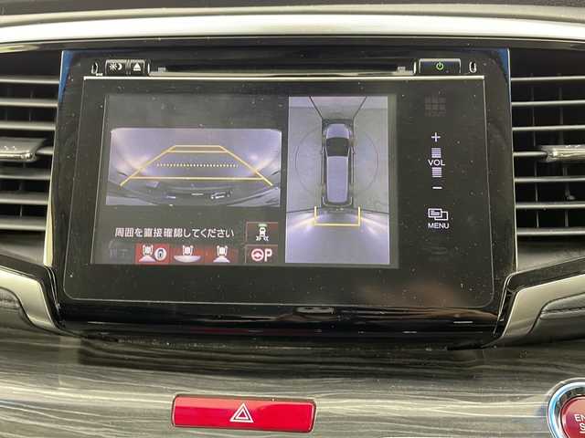 ホンダ オデッセイ アブソルート EX ADV 埼玉県 2016(平28)年 4.7万km ホワイトオーキッドパール 純正ナビ/全方位カメラ/前後ドライブレコーダー/ETC/ACC/PCS/LDA/アイドリングストップ/パドルシフト/先行車発進お知らせ/BSM/標識認識/後席モニター/純正フロアマット/純正ドアバイザー/ウィンカーミラー/フォグランプ/プッシュスタート/スマートキー/オットマン/パワーシート/ハーフレザーシート/純正アルミホイール/LEDヘッドライト