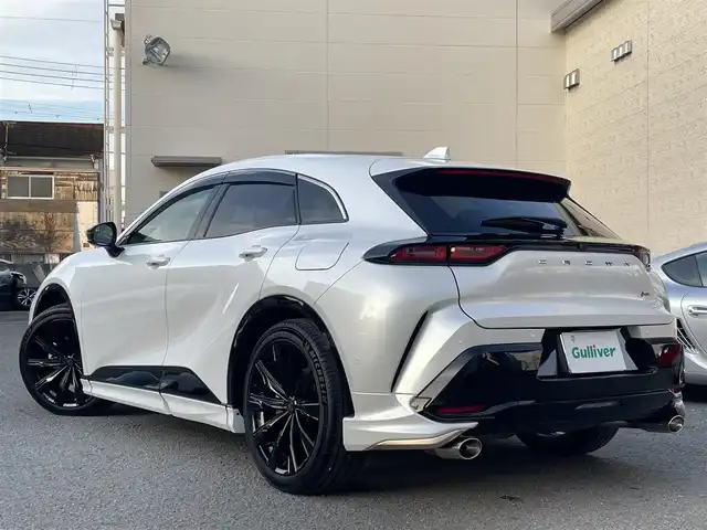 トヨタ クラウン スポーツ Z 和歌山県 2024(令6)年 0.9万km プレシャスホワイトパール モデリスタエアロ/純正メーカーナビ・フルセグTV・USB/　Bluetooth/全方位カメラ/レーダークルーズコントロール/LTA/BSM/RCTA/パノラマガラスルーフ/デジタルインナーミラー/パワーバックドア/クリアランスソナー/前席パワーシート・シートヒーター・エアシート/おくだけ充電/LEDヘッドライト/1/2列目Cタイプ充電ソケット/サイドミラーヒーター/フロントガラス熱線/ヘッドライトウォッシャー/スマートキー/スペアキー