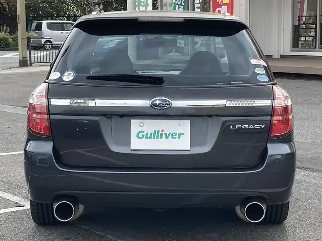スバル レガシィ ツーリングワゴン 2．0GT 千葉県 2006(平18)年 9.3万km ダイヤモンドグレーメタリック 社外ナビ/（フルセグ/BT/DVD/SD）/バックカメラ/ETC/前後ドライブレコーダー/STI　Genomeマフラー/HIDヘッドライト/ルーフレール/パドルシフト/モモステ/キーレスリモコン/トノカバー/純正フロアマット