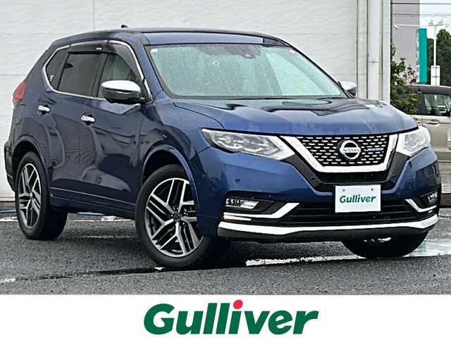 日産 エクストレイル オーテック iパッケージ 大阪府 2020(令2)年 3.9万km カスピアンブルー ナビＭＭ３１９０－Ｌ　全方位カメラ　プロパイロット　黒革シート　全席シートヒーター　前後ドラレコ　ＥＴＣ　ダウンヒルアシスト　前後センサー　１９インチＡＷ　ＬＥＤライト　オートライト　エマブレ