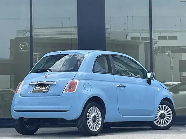 フィアット ５００ ツインエア ポップ 石川県 2015(平27)年 5.9万km 青 社外ポータブルナビ/バックカメラ/純正オーディオ/CD/アンチスリップレギュレーション/純正15incAW/純正ETC/フォグランプ(前後)/アイドリングストップ/HIDヘッドライト/ヘッドライトレベライザー/ドライブレコーダー(前後)