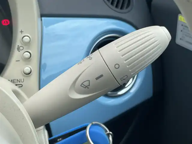 フィアット ５００ ツインエア ポップ 石川県 2015(平27)年 5.9万km 青 社外ポータブルナビ/バックカメラ/純正オーディオ/CD/アンチスリップレギュレーション/純正15incAW/純正ETC/フォグランプ(前後)/アイドリングストップ/HIDヘッドライト/ヘッドライトレベライザー/ドライブレコーダー(前後)