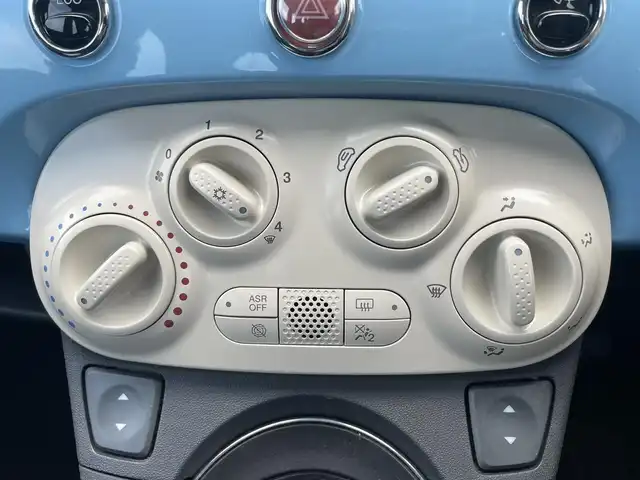 フィアット ５００ ツインエア ポップ 石川県 2015(平27)年 5.9万km 青 社外ポータブルナビ/バックカメラ/純正オーディオ/CD/アンチスリップレギュレーション/純正15incAW/純正ETC/フォグランプ(前後)/アイドリングストップ/HIDヘッドライト/ヘッドライトレベライザー/ドライブレコーダー(前後)