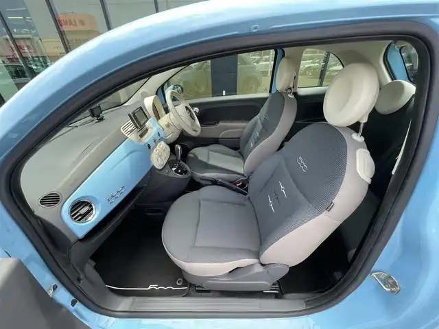 フィアット ５００ ツインエア ポップ 石川県 2015(平27)年 5.9万km 青 社外ポータブルナビ/バックカメラ/純正オーディオ/CD/アンチスリップレギュレーション/純正15incAW/純正ETC/フォグランプ(前後)/アイドリングストップ/HIDヘッドライト/ヘッドライトレベライザー/ドライブレコーダー(前後)