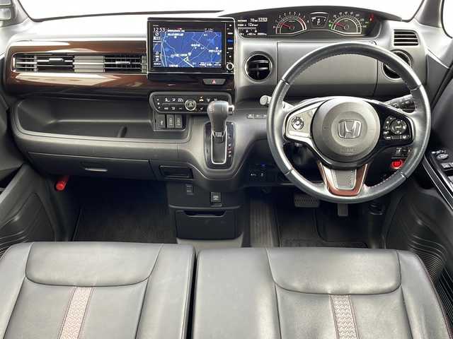 ホンダ Ｎ ＢＯＸ カスタム L ターボ 静岡県 2021(令3)年 3万km プレミアムクリスタルレッドM /純正ナビ/地デジTV//純正CD/DVD/Bluetooth//バックカメラ//両側パワースライドドア//黒革シート//シートヒーター//コーナーセンサー//ホンダセンシング//レーダークルーズコントロール//純正15インチAW//LEDヘッドライト//スマートキー//2.0ETC