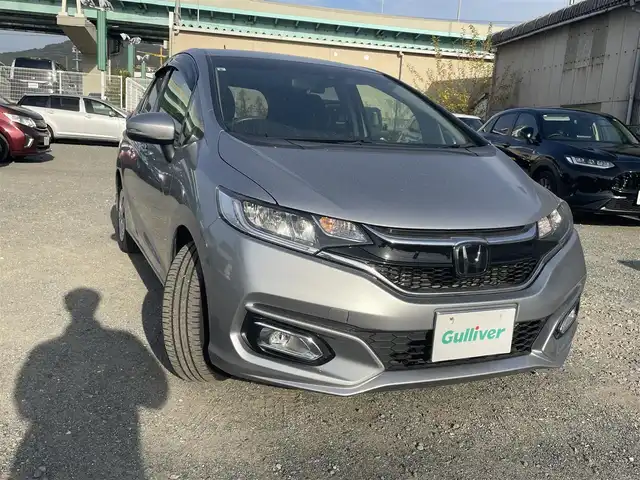 ホンダ フィット 15XL ホンダセンシング 福岡県 2019(令1)年 4.7万km ルナシルバーM 純正7型SDナビ(フルセグTV/CD/DVD/BT)/バックカメラ/ホンダセンシング/レーダークルコン/前後ドラレコ/ETC/シートヒーター/純正LEDヘッドライト/純正フロアマット/プッシュスタート/スマートキー