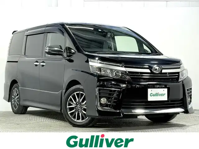 トヨタ ヴォクシー ZS 煌Ⅱ 大阪府 2016(平28)年 5.5万km ブラック 純正ナビＴＶ　フリップダウンモニター　バックカメラ　ＥＴＣ　ドラレコ　衝突軽減　両側パワスラ　レーンアシスト　アイドリングストップ　オートハイビーム　ＬＥＤヘッドライト　フォグランプ　スマートキー