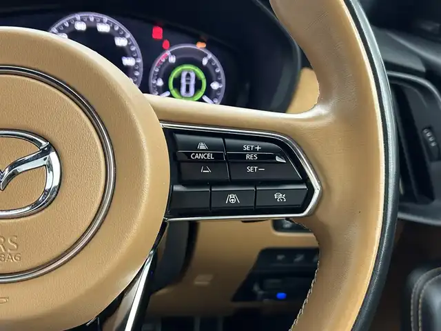 マツダ ＣＸ－６０ XD HV プレミアムスポーツ 熊本県 2023(令5)年 3.2万km ロジウムホワイトプレミアムメタリック 禁煙車/パノラマサンルーフ/純正ナビ（ＢＴ／フルセグ／ラジオ）/ＢＯＳＥサウンド/純正ドラレコ/アダプティブクルーズコントロール/衝突軽減ブレーキ/レーンキープアシスト/ELK/踏み間違い防止機能/ブラインドスポットモニター/ダウンヒルアシスト/HUD/ＥＴＣ/置くだけ充電/ハーフレザーシート/Ｄ／Ｎパワーシート/全席シートヒーター/D/Nベンチレーション/D席メモリーシート/ステアリングヒーター/パワーテールゲート/前後コーナーセンサー/純正フロアマット/純正20インチAW/オートヘッドライト/オートマチックハイビーム/LEDヘッドライト/フォグライト/プッシュスタート/スマートキー
