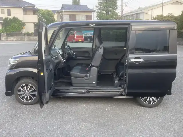 ダイハツ タント カスタム X トップED SAⅡ 埼玉県 2016(平28)年 12.3万km ブラックマイカメタリック (株)IDOMが運営する【じしゃロン鳩ヶ谷店】の自社ローン専用車両になりますこちらは現金またはオートローンご利用時の価格です。自社ローンご希望の方は別途その旨お申付け下さい/登録時122182km/左側パワースライドドア/純正SDナビ（NSZN-W66D）/  AM/FM/CD/DVD/MSV(SD)/BT/フルセグTV/バックカメラ/ETC/スマートアシスト2/　衝突回避支援ブレーキ機能/　車線逸脱警報機能/　誤発信抑制機能/　先行車発進お知らせ機能/プッシュスタート/スマートキーx1/LEDヘッドライト/　オートライト/フォグランプ/純正14インチAW/後席ロールサンシェード/電動格納機能付きウインカーミラー/ドアバイザー/フロアマット