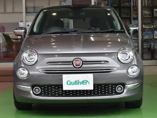 フィアット ５００ ジェニオ 神奈川県 2016(平28)年 2.7万km GRIGIO QUARZO ガラスサンルーフ/レザーシート/Bluetooth/AUX/USB/前後ドライブレコーダー/HIDライト/フォグランプ/リヤコーナーセンサー