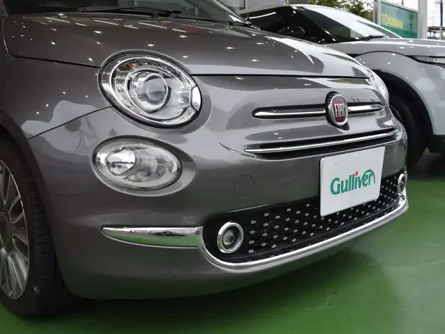 フィアット ５００ ジェニオ 神奈川県 2016(平28)年 2.7万km GRIGIO QUARZO ガラスサンルーフ/レザーシート/Bluetooth/AUX/USB/前後ドライブレコーダー/HIDライト/フォグランプ/リヤコーナーセンサー