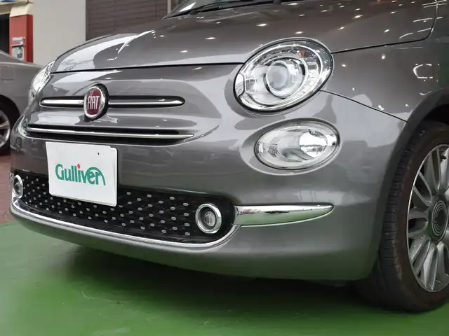 フィアット ５００ ジェニオ 神奈川県 2016(平28)年 2.7万km GRIGIO QUARZO ガラスサンルーフ/レザーシート/Bluetooth/AUX/USB/前後ドライブレコーダー/HIDライト/フォグランプ/リヤコーナーセンサー