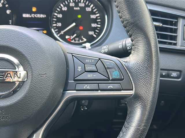 日産 エクストレイル ハイブリッド 20Xi 広島県 2019(令1)年 4.1万km ブリリアントホワイトパール 禁煙車/エマージェンシーブレーキ/車線逸脱警報/BSW/プロパイロット/純正８型ナビ（MM518D-L）/・フルセグ/CD/DVD/Blu-ray/Bluetooth/USB/MSV/アラウンドビューモニター/インテリジェントルームミラー/革巻きステアリング/ステアリングスイッチ/オートライト/カプロンシート/LEDヘッドライト/フォグランプ/ETC/ドライブレコーダー（DJ4-D）/純正ドアバイザー/純正フロアマット