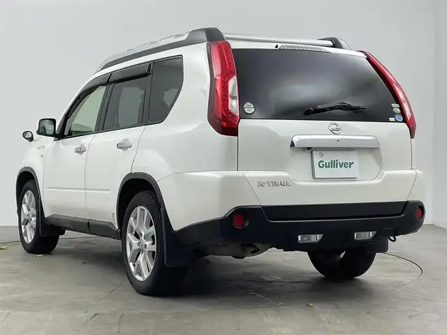 日産 エクストレイル 20Xt 大分県 2012(平24)年 6.9万km ブリリアントホワイトパール パートタイム４WD/純正ナビ/（フルセグ/Bluetooth/CD/DVD)/バックカメラ/ダウンヒルアシスト/カプロンシート/シートヒーター/ビルトインETC/オートライト/純正アルミホイール/電動格納ミラー