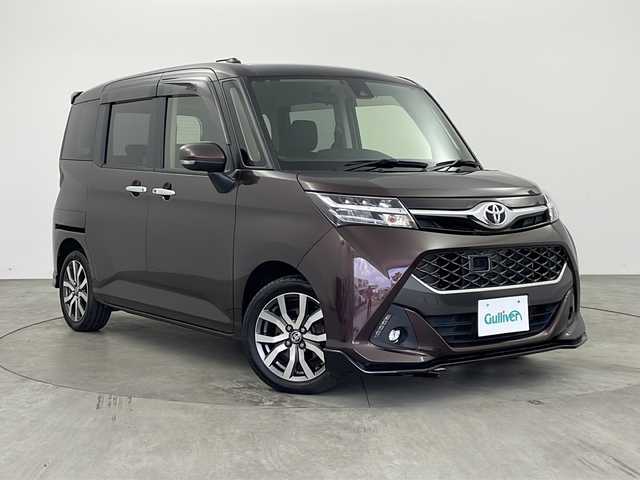 トヨタ タンク カスタムG－T 兵庫県 2018(平30)年 5.7万km プラムブラウンパールクリスタルシャイン ・純正9型ナビ/CD/DVD/TV/BT/SD/・バックカメラ/・ビルトインETC/・両側パワースライドドア /・クルーズコントロール/・スマートアシスト/・LEDオートヘッドライト/・LEDフォグランプ/・純正15インチアルミホイール/・フォグライト /・アイドリングストップ/・横滑り防止装置/・スマートキー