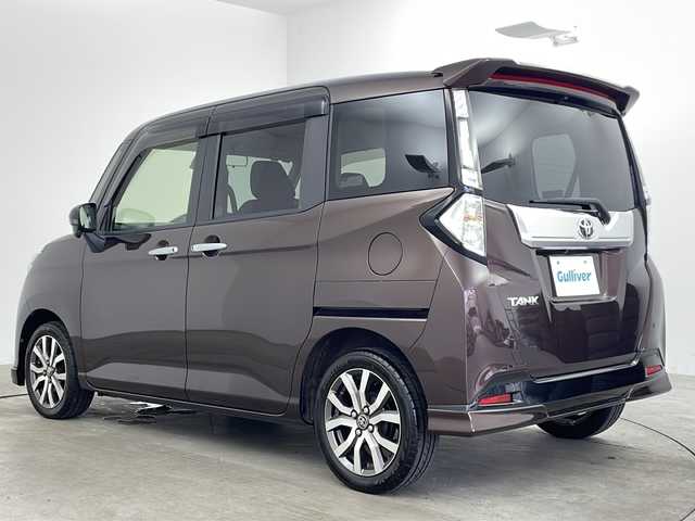 トヨタ タンク カスタムG－T 兵庫県 2018(平30)年 5.7万km プラムブラウンパールクリスタルシャイン ・純正9型ナビ/CD/DVD/TV/BT/SD/・バックカメラ/・ビルトインETC/・両側パワースライドドア /・クルーズコントロール/・スマートアシスト/・LEDオートヘッドライト/・LEDフォグランプ/・純正15インチアルミホイール/・フォグライト /・アイドリングストップ/・横滑り防止装置/・スマートキー