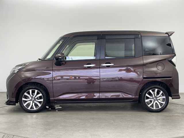 トヨタ タンク カスタムG－T 兵庫県 2018(平30)年 5.7万km プラムブラウンパールクリスタルシャイン ・純正9型ナビ/CD/DVD/TV/BT/SD/・バックカメラ/・ビルトインETC/・両側パワースライドドア /・クルーズコントロール/・スマートアシスト/・LEDオートヘッドライト/・LEDフォグランプ/・純正15インチアルミホイール/・フォグライト /・アイドリングストップ/・横滑り防止装置/・スマートキー