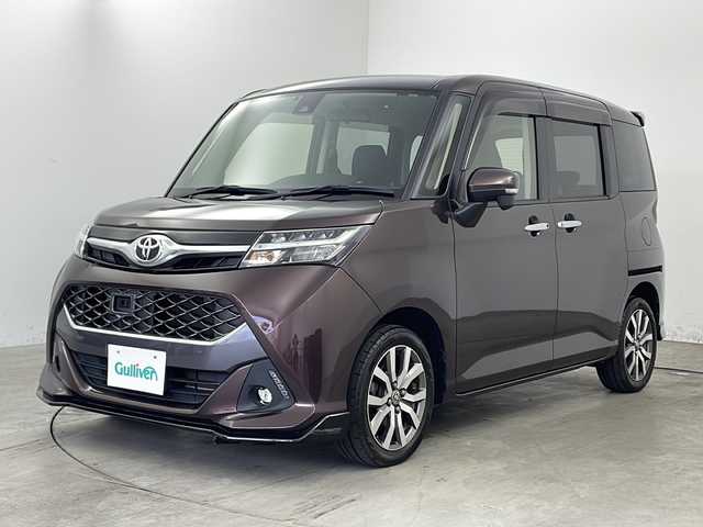 トヨタ タンク カスタムG－T 兵庫県 2018(平30)年 5.7万km プラムブラウンパールクリスタルシャイン ・純正9型ナビ/CD/DVD/TV/BT/SD/・バックカメラ/・ビルトインETC/・両側パワースライドドア /・クルーズコントロール/・スマートアシスト/・LEDオートヘッドライト/・LEDフォグランプ/・純正15インチアルミホイール/・フォグライト /・アイドリングストップ/・横滑り防止装置/・スマートキー