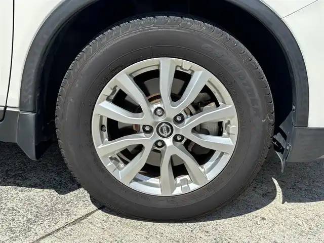 日産 エクストレイル ハイブリッド 20X 長崎県 2018(平30)年 12.6万km ブリリアントホワイトパール ワンオーナー/純正９インチナビ/(CD/DVD/BT/フルセグ)/全方位カメラ/衝突軽減ブレーキ/ドライブレコーダー/ETC/オートライト/フォグランプ/ルーフレール/電動格納ミラー/純正17インチAW
