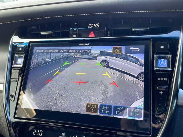 トヨタ ハリアー プレミアム メタル&レザーP 新潟県 2019(令1)年 5.2万km ホワイトパールクリスタルシャイン ワンオーナー/10インチSDナビ/(AM/FM/CD/DVD/Bluetooth)/フルセグTV/バックカメラ/衝突軽減ブレーキ/レーンキープアシスト/オートマチックハイビーム/コーナーセンサー前後/レーダークルーズコントロール/ETC/純正18インチアルミホイール/純正フロアマット/黒レザーシート/前席シートヒーター/シートメモリー/シートベンチレーション/パワーバックドア/ドアバイザー/スペアキー（スマートキー＆スペアキー）/ＬＥＤヘッドライト