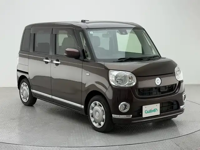 ダイハツ ムーヴ キャンバス X LTD メイクアッフ SA Ⅱ 兵庫県 2017(平29)年 4.9万km プラムブラウンクリスタルマイカ 社外ナビ(フルセグ/DVD/CD)/バックカメラ/衝突被害軽減システム/レーンキープアシスト/コーナーセンサー/アイドリングストップ/横滑り防止装置/盗難防止装置/ABS/オートライト/純正フロアマット/両側パワースライドドア/ステアリングスイッチ/パワーステアリング/パワーウインドウ/電動格納ミラー/ETC/プッシュスタートボタン/スマートキー×1
