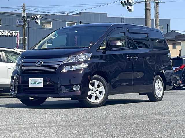 トヨタ ヴェルファイア 2．4X 愛知県 2014(平26)年 10万km ボルドーマイカメタリック /禁煙/ワンオーナー//純正ナビ/CD/DVD/HDD/MSV//バックカメラ/ビルトインETC//両側パワースライドドア//プッシュスタート/スマートキー//HIDオートライト//フォグ//照明付きバニティミラー//コーナーセンサー//純正ドアバイザー//純正フロアマット//新車時保証書//取扱説明書//スペアスマートキー有