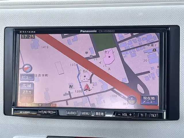 ダイハツ ミラ ココア プラスX 山形県 2010(平22)年 11.3万km ミストブルーマイカメタリック 4WD/ルーフレール/社外HDDナビ(CN-HW860D)/CD/DVD/フルセグTV/スマートキー/サイドバイザー/フォグランプ/取扱説明書/保証書