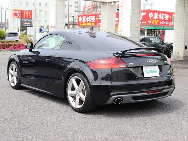 アウディ ＴＴクーペ 2．0 TFSI クワトロ 神奈川県 2012(平24)年 5.4万km 黒 後期モデル/クワトロ4WD/Sラインパッケージ/Sライン専用内装/19インチアルミホイール/可変リアスポイラー/Sライン専用ハーフレザースポーツシート/パワーシート/LEDポジションヘッドライト/純正フロアマット/ーーーーーーーーーーーーーーーーーーーーーー/保証書/取扱説明書/スペアスマートキー/記録簿（H.29.R.1.3.