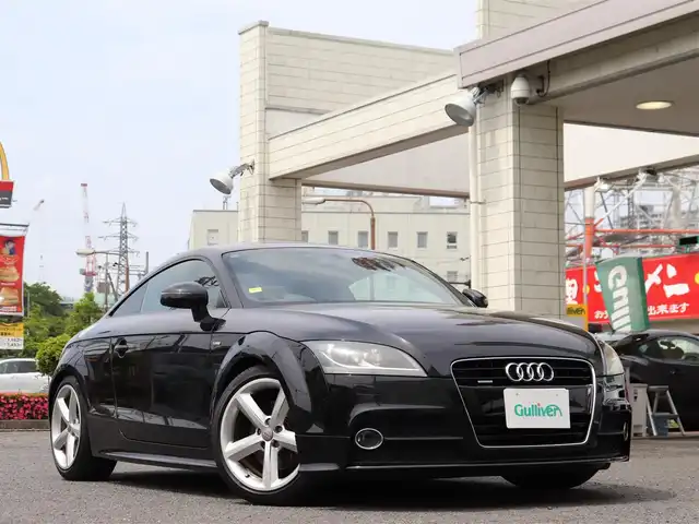 アウディ ＴＴクーペ 2．0 TFSI クワトロ 神奈川県 2012(平24)年 5.4万km 黒 後期モデル/クワトロ4WD/Sラインパッケージ/Sライン専用内装/19インチアルミホイール/可変リアスポイラー/Sライン専用ハーフレザースポーツシート/パワーシート/LEDポジションヘッドライト/純正フロアマット/ーーーーーーーーーーーーーーーーーーーーーー/保証書/取扱説明書/スペアスマートキー/記録簿（H.29.R.1.3.