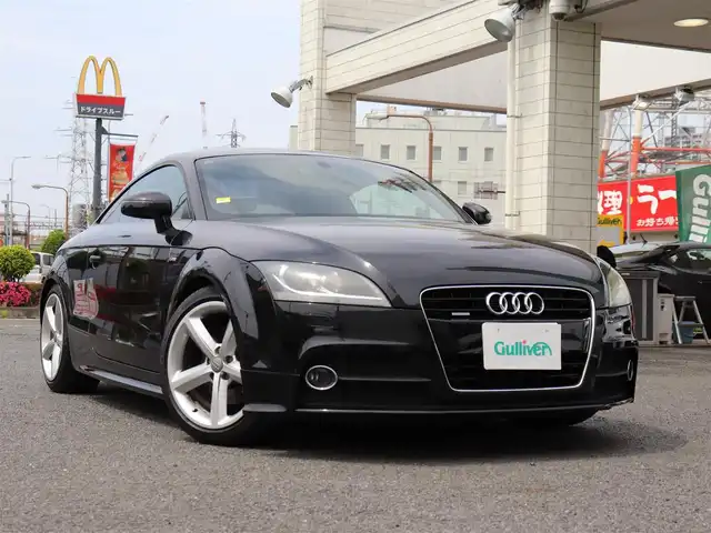 アウディ ＴＴクーペ 2．0 TFSI クワトロ 神奈川県 2012(平24)年 5.4万km 黒 後期モデル/クワトロ4WD/Sラインパッケージ/Sライン専用内装/19インチアルミホイール/可変リアスポイラー/Sライン専用ハーフレザースポーツシート/パワーシート/LEDポジションヘッドライト/純正フロアマット/ーーーーーーーーーーーーーーーーーーーーーー/保証書/取扱説明書/スペアスマートキー/記録簿（H.29.R.1.3.