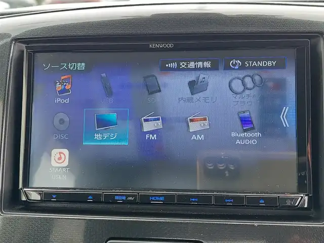 スズキ ワゴンＲ スティングレー X 東京都 2015(平27)年 5.1万km クリスタルホワイトP 社外ナビ/フルセグ/ビルトインETC/ドライブレコーダー/シートヒーター/衝突軽減システム/アイドリングストップ/スマートキー/オートライト/純正14インチAW