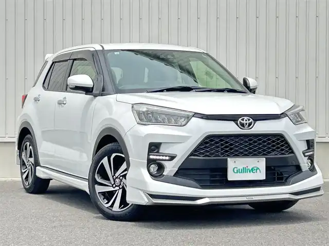 トヨタ ライズ Z 群馬県 2020(令2)年 3.8万km シャイニングホワイトパール モデリスタエアロ/純正SDナビ/（CD/DVD/SD/BluetoothAudio/HDMI/USB）/フルセグテレビ/バックカメラ/スマートアシスト/・衝突回避支援ブレーキ機能/・車線逸脱抑制制御機能/・ブレーキ制御付誤発進抑制機能/・アダプティブドライビングビーム/・先行車発進お知らせ機能/・進入禁止標識認識機能/・アダプティブクルーズコントロール/・衝突警報機能/・車線逸脱警報機能/・コーナーセンサー/・サイドビューランプ/・レーンキープコントロール/ブラインドスポットモニター/LEDヘッドランプ/LEDシーケンシャルウィンカー/LEDフォグランプ/シートヒーター/プッシュスタート/ETC/革巻きステアリング/ステアリングリモコン/保証書/取扱説明書/スペアーキー