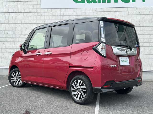 トヨタ タンク カスタムG 栃木県 2019(令1)年 9.1万km ブラックマイカ/マゼンダベリーメタリック 純正SDナビ/Bluetooth CD /TV ワンセグ/バックカメラ/クルーズコントロール/両側パワースライドドア/ETC2.0/プッシュスタート/スマートキー/シートヒーター/ウォークスルー/コーナーセンサー/オートライト/オートマチックハイビーム/LEDヘッドライト/衝突被害軽減システム