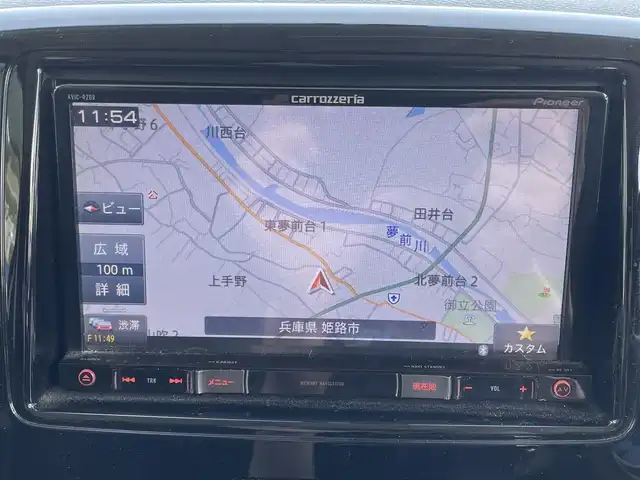スズキ スペーシア カスタム TS 兵庫県 2015(平27)年 11.3万km スチールシルバーM (株)IDOMが運営する【じしゃロン姫路店】の自社ローン専用車両になります。こちらは現金またはオートローンご利用時の価格です。自社ローンご希望の方は別途その旨お申付け下さい/禁煙車/社外7型ナビ/・CD/DVD・SD・AM/FM・Bluetooth・iPod/・AUX・HDMI・フルセグ/両側パワスラ/前方ドラレコ/ETC/HIDヘッドライト/オートライト/フォグライト/純正15インチアルミホイール/フロアマット/電格ミラー/オートエアコン