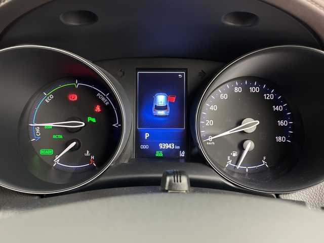 トヨタ Ｃ－ＨＲ G LEDエディション 鹿児島県 2018(平30)年 9.4万km ブラックマイカ 純正9型SDナビ/Bluetooth/CD/DVD/フルセグテレビ/プリクラッシュセーフティ/レーンキープアシスト/レーダークルーズコントロール/オートハイビーム/ETC/ドライブレコーダー/TRDエアロパーツ/ブラインドスポットモニター/電動格納ミラー/スペアキー