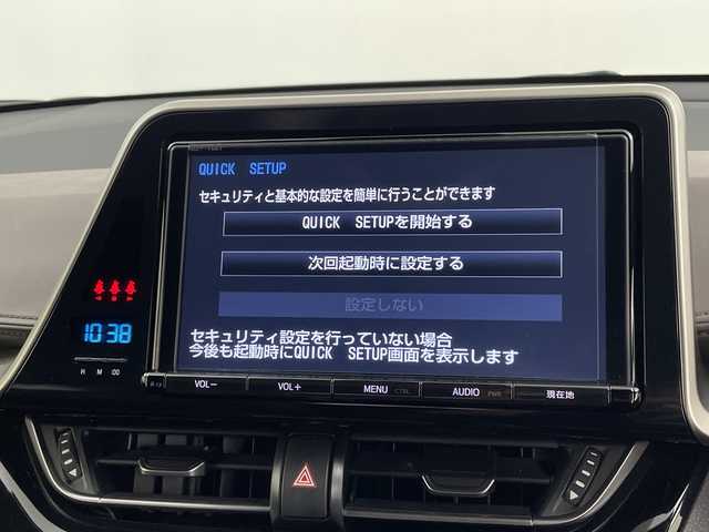 トヨタ Ｃ－ＨＲ G LEDエディション 鹿児島県 2018(平30)年 9.4万km ブラックマイカ 純正9型SDナビ/Bluetooth/CD/DVD/フルセグテレビ/プリクラッシュセーフティ/レーンキープアシスト/レーダークルーズコントロール/オートハイビーム/ETC/ドライブレコーダー/TRDエアロパーツ/ブラインドスポットモニター/電動格納ミラー/スペアキー