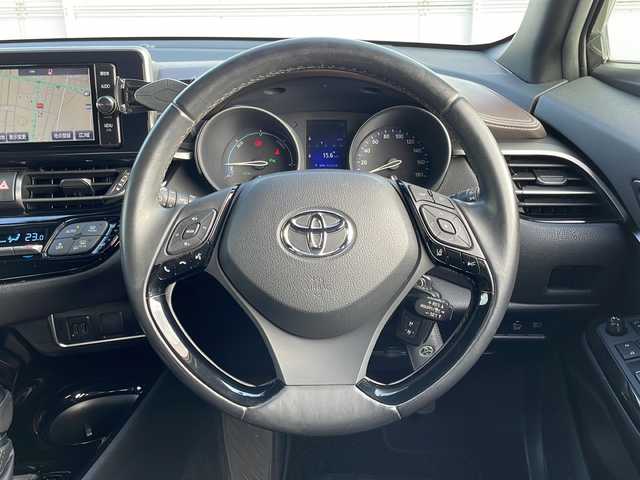 トヨタ Ｃ－ＨＲ G 岩手県 2017(平29)年 7.7万km ブラックマイカ モデリスタフルエアロ　純正ナビ　バックカメラ　Ｂｌｕｅｔｏｏｔｈ　ＤＶＤ再生　ＵＳＢ接続　フルセグ　ハーフレザーシートヒーター　純正１８ＡＷ　コーナーセンサー　Ｆフォグ　ＥＴＣ　オートハイビーム