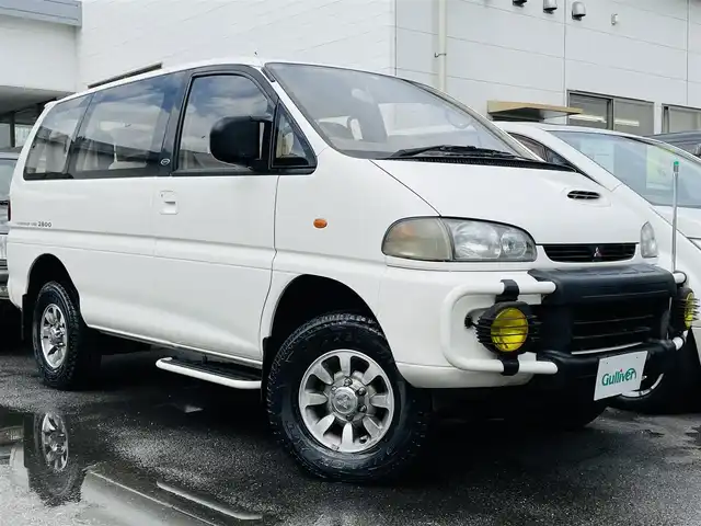 三菱 デリカスペースギア エクシード ツインサンルーフ ディーゼルターボ4wd ノーマル車両 1994年式 平成6年式 ソフィアホワイト Id 中古車検索のガリバー