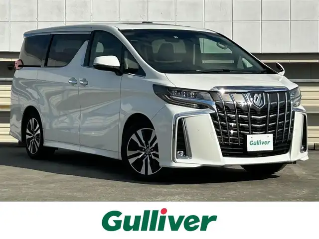 トヨタ アルファード S Cパッケージ 静岡県 2022(令4)年 4.8万km ホワイトパールクリスタルシャイン AIS評価4.5点/ワンオーナー/サンルーフ/後席モニター/トヨタセーフティセンス/純正9型ナビ/・BT/CD/USB/SD/BSM/バックカメラ/ビルトインETC2.0/電動リアゲート/両側電動スライド/デジタルルームミラー/前席シートヒーター、エアシート/パワーシート/三眼LEDヘッドランプ/・フォグランプ/スマートキー/・プッシュスタート