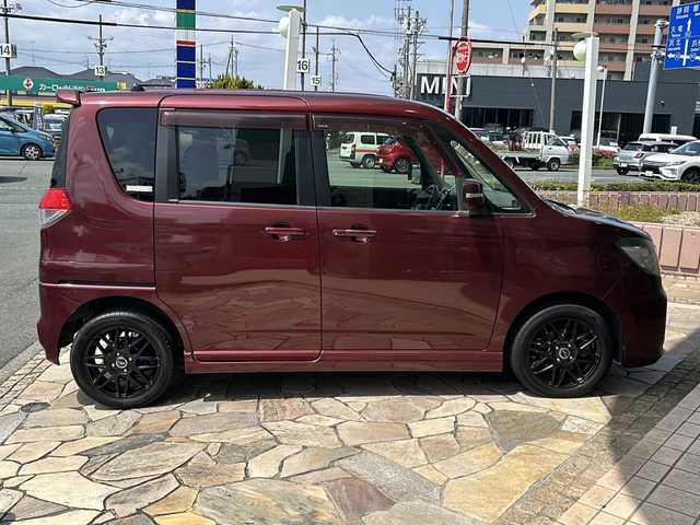 スズキ ソリオ バンディット 静岡県 2012(平24)年 9.7万km クラッシーレッドパール 社外ナビ  /（Bluetooth／CD／DVD／フルセグTV）  /両側電動スライドドア  /ビルトインETC  /LEDヘッドライト  /オートライト  /盗難防止装置 /社外アルミホイール  /社外フロアマット/パワーステアリング /パワーウィンドウ  /プッシュスタート  /スマートキー