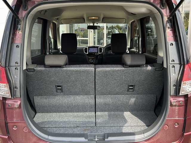 スズキ ソリオ バンディット 静岡県 2012(平24)年 9.7万km クラッシーレッドパール 社外ナビ  /（Bluetooth／CD／DVD／フルセグTV）  /両側電動スライドドア  /ビルトインETC  /LEDヘッドライト  /オートライト  /盗難防止装置 /社外アルミホイール  /社外フロアマット/パワーステアリング /パワーウィンドウ  /プッシュスタート  /スマートキー