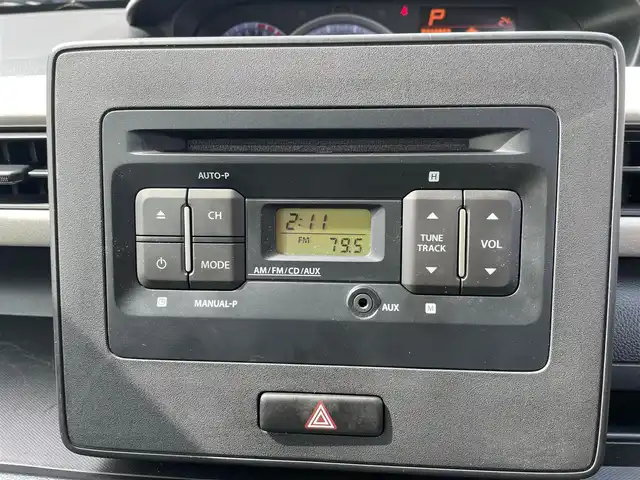 スズキ ワゴンＲ HYBRID FX 石川県 2018(平30)年 2.1万km ピュアホワイトP キーレス/純正オーディオ/電動ミラー/ベンチシート/純正ホイール/ABS/Wエアバッグ/保証書