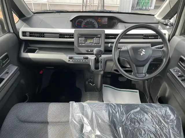 スズキ ワゴンＲ HYBRID FX 石川県 2018(平30)年 2.1万km ピュアホワイトP キーレス/純正オーディオ/電動ミラー/ベンチシート/純正ホイール/ABS/Wエアバッグ/保証書