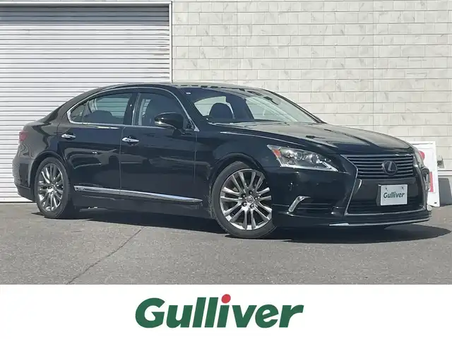 レクサス ＬＳ 600hL エグゼクティブP 道東・釧路十勝 2013(平25)年 15.6万km ブラック 4WD/サンルーフ/純正ナビ/フルセグTV/バックカメラ/ステアリングヒーター/シートヒーター/シートクーラー/パワーシート/パワーバックドア/ビルトインETC/電子パーキング/レーダークルーズコントロール/プッシュスタート/スマートキー/オートライト