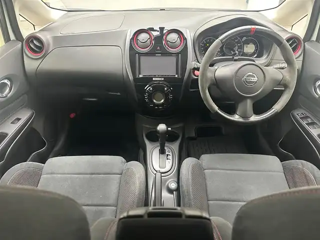 日産 ノート ニスモ 兵庫県 2015(平27)年 3.5万km ナイトベールパープル 社外メモリナビ(Bluetooth/フルセグ)/バックカメラ/LEDヘッドライト/アイドリングストップ/純正16インチアルミホイール/純正フロアマット/前後ドライブレコーダー/ドアバイザー/ETC/オートライト