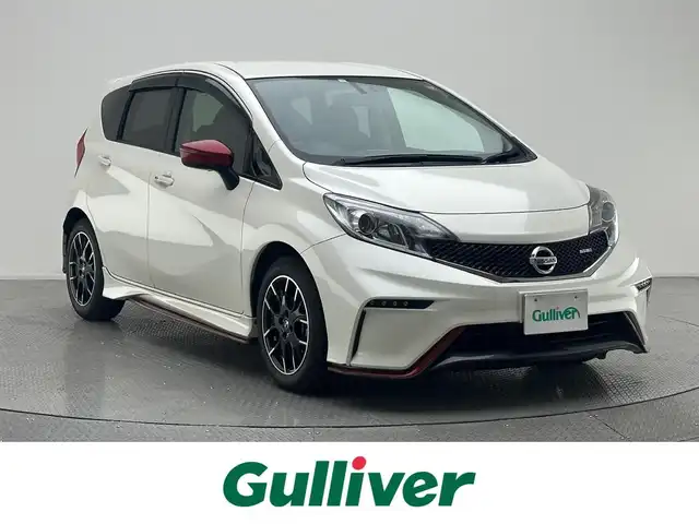 日産 ノート ニスモ 兵庫県 2015(平27)年 3.5万km ナイトベールパープル 社外メモリナビ(Bluetooth/フルセグ)/バックカメラ/LEDヘッドライト/アイドリングストップ/純正16インチアルミホイール/純正フロアマット/前後ドライブレコーダー/ドアバイザー/ETC/オートライト