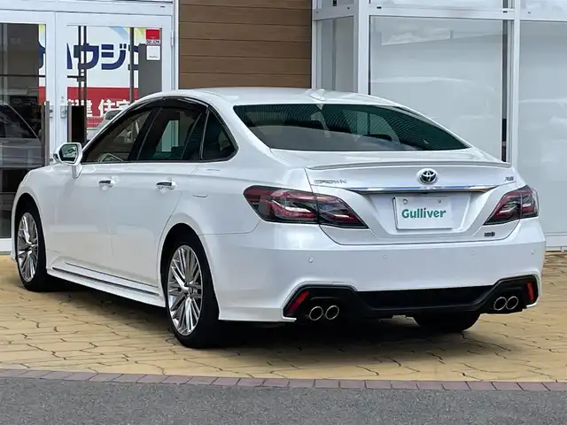 トヨタ クラウン ハイブリッド RS 宮崎県 2021(令3)年 4.5万km プレシャスホワイトパール 純正ナビ/Bluetooth/バックカメラ/全周囲カメラ/ETC/レーダークルーズコントロール/前後ドライブレコーダー/LEDヘッドライト/エアシート/シートヒーター/純正18インチアルミ/レーンディパーチャーアラート/プリクラッシュセーフティ/ブラインドスポットモニター/リヤクロストラフィックアラート