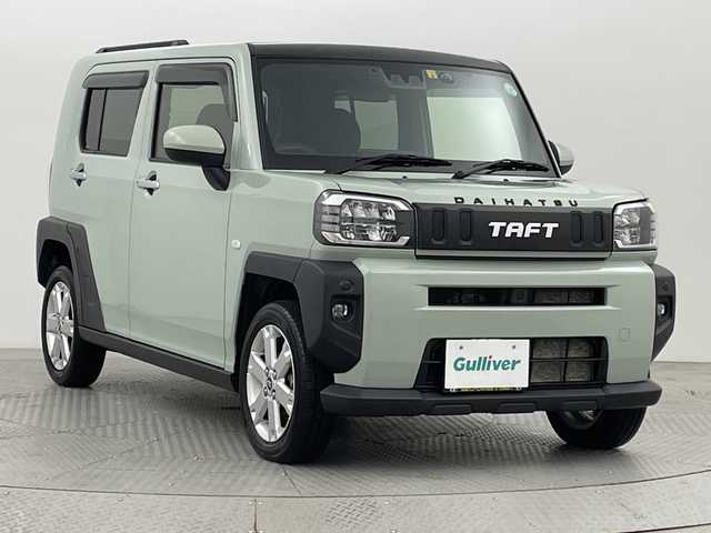 ダイハツ タフト G 新潟県 2023(令5)年 3.4万km セラミックグリーンM 衝突被害軽減システム/ワンオーナー/ＬＥＤヘッドライト/Ｂｌｕｅｔｏｏｔｈ/４ＷＤ/シートヒーター/オートライト/横滑り防止装置/レーンキープアシスト/コーナーセンサー前後/ガラスルーフ/HDMI/レザーステアリング