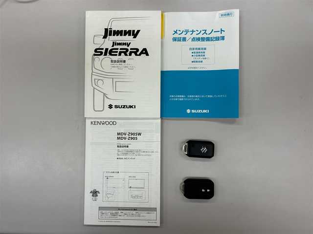 スズキ ジムニー XL 愛知県 2018(平30)年 4.9万km スペリアホワイト /4WD//社外メモリナビ(MDV-Z905W)//社外フルセグTV//AM/FM/CD/DVD/BT/iPod/USB/SD/HDMI//バックカメラ//ETC//社外メーター/社外サウンド(FOCAL)//前後ドライブレコーダー//ヒルディセントコントロール//横滑り防止装置//リヤデフォッガー//光軸調整ダイヤル//電格ミラー//純正ハロゲンライト//フロントフォグランプ//純正16インチアルミホイール//ドアバイザー//シートヒーター(D/N)//背面タイヤ//スマートキー//スペアキー1本//ダブル/サイドエアバッグ//イモビライザー//衝突安全ボディー//取扱説明書//ナビ説明書//保証書